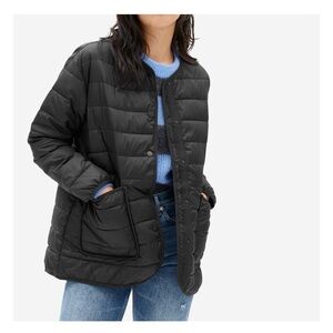 Everlane Black Puffer Jacket